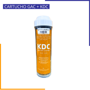 Cartucho filtrante para olores, COV y más ...  - KDC (GAC+ KDF)