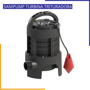SANIPUMP BOMBA SUMERGIBLE AGUAS SERVIDAS Versión Turbina Trituradora PRO X K2