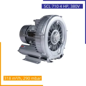 SOPLADOR DE CANAL LATERAL 710 4HP/380V