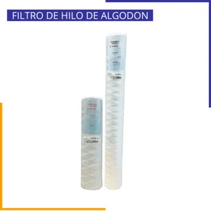 FILTRO DE HILO DE ALGODON DE PARTICULAS FINAS