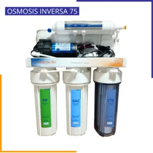 PURIFICADOR DE AGUA OSMOSIS INVERSA 75 3.2GL (12L)