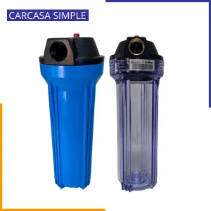 CARCASA SIMPLE 10" PARA FILTRO
