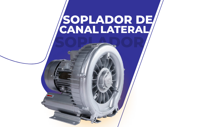 soplador de canal lateral para aplicaciones industriales